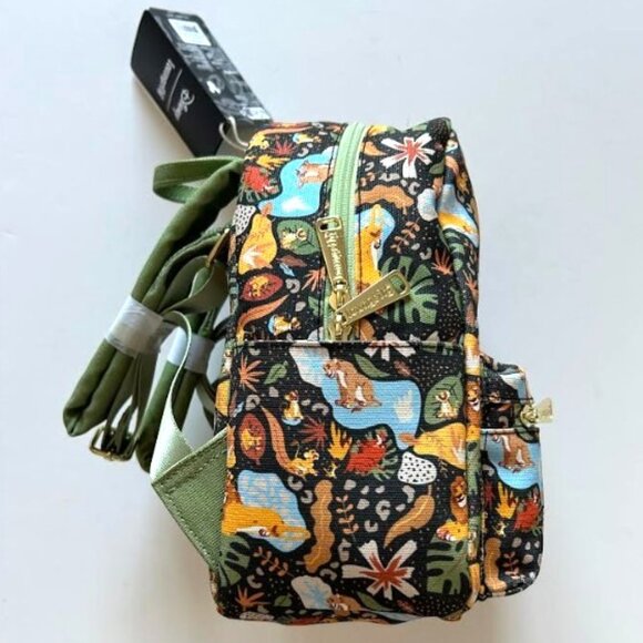 Loungefly Disney Lion King 30th Anniversary All-Over Print Canvas Mini Backpack main image 4